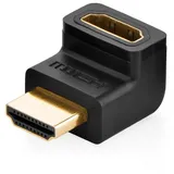 UGREEN HDMI oben Adapter Videokabel-adapter Abgewinkelter HDMI-Stecker Schwarz