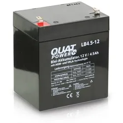 QUATPOWER Blei-Akkumulator LB4.5-12, 12 V-/4,5 Ah