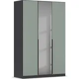 inosign by rauch Drehtürenschrank »Ferris Schrank Breite 2,10m BESTSELLER Schlafzimmerschrank«, Kleiderschrank mit Spiegel in den Ausführungen BASIC/CLASSIC/PREMIUM, grün