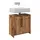 vidaXL Waschbeckenunterschrank Altholz-Optik 60x33x60 cm Holzwerkstoff