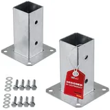 SOTech Zaunpfosten 60 x 152 mm Stahl feuerverzinkt
