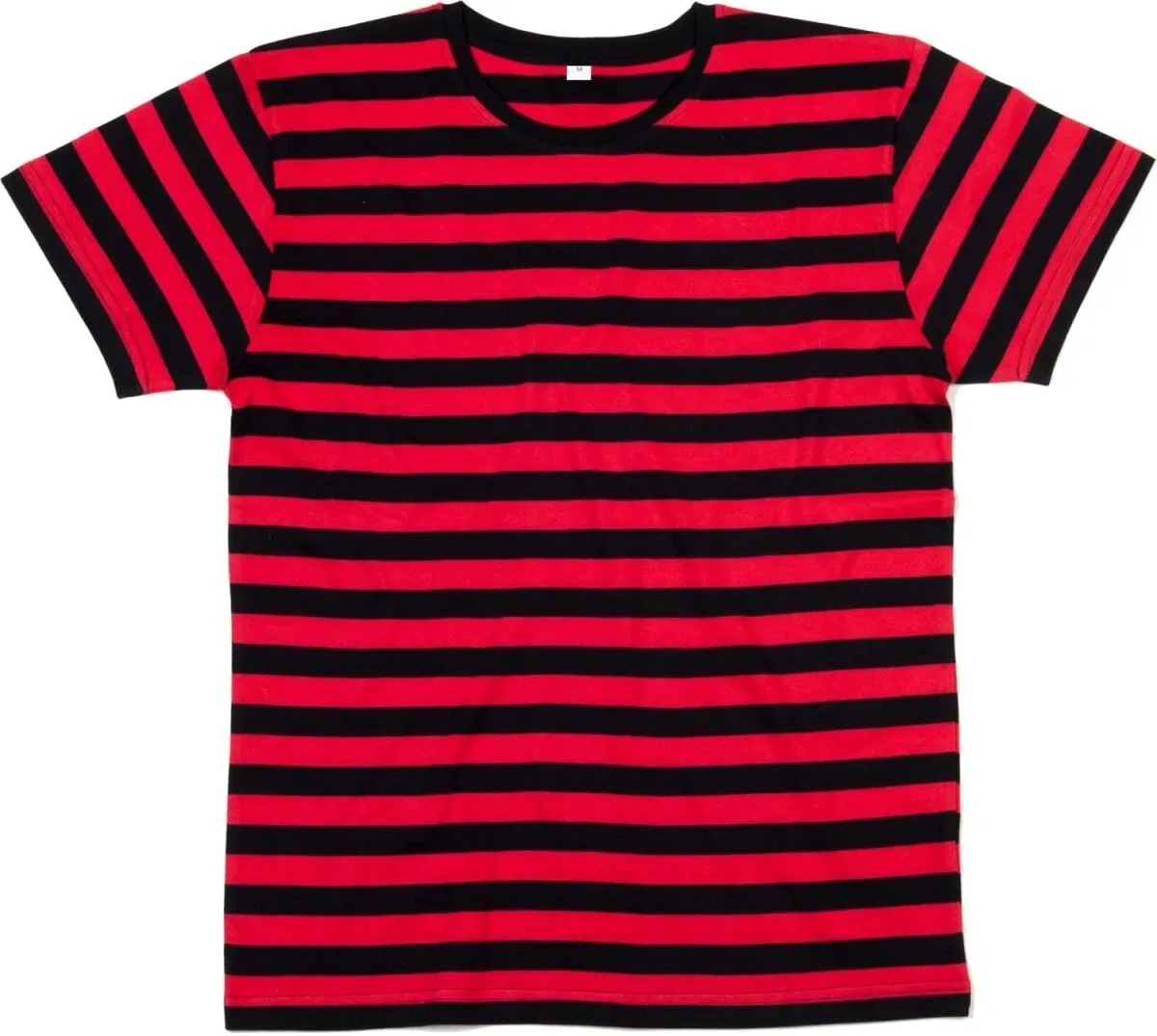Mantis Herren T-Shirt gestreift M109S black/red L