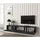 moebel17 Damla TV-Lowboard 180 x 29,5 x 29,5 cm Anthrazit/Holz