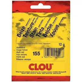 Clou Pulverbeize Dunkelrot 0,25 l