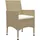 vidaXL Garten-Essgruppe 5-tlg. Beige