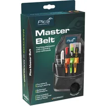 Pica MASTER-BELT, Gürteltasche mit Tieflochmarker & Permanentmarker
