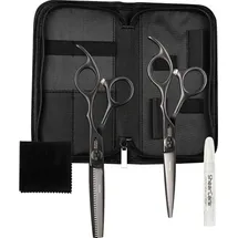 Olivia Garden Xtreme Matt Black 2er Scherenset