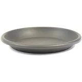 Greemotion Blumentopfuntersetzer Anthrazit - Untersetzer Blumen mit 58 cm Durchmesser Höhe 8,1 cm - Pflanzkübel Untersetzer aus Kunststoff - Pflanzenuntersetzer rund - Pflanzen-Untertopf