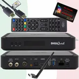DIGIQuest ► Aktivierte Schwarze TiVuSat Smartcard + DIGIQuest Q99 UHD 4K Receiver + Wlan