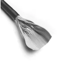 3M 3759/10 100 SF Flachbandkabel Rastermaß: 1.27mm 10 x 0.08mm2 Schwarz Meterware