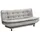 Lomadox Schlafsofa Mit Bettkasten In 188x118 Cm Pirna-09, In Der Farbe Silver