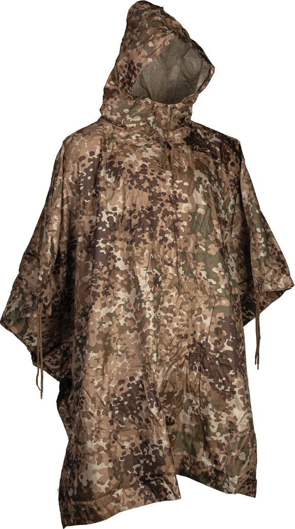 Mil-Tec PE, poncho - Arid Fleck - Taille unique