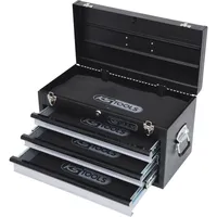 KS Tools Werkzeugtruhe mit 3 Schubladen-schwarz