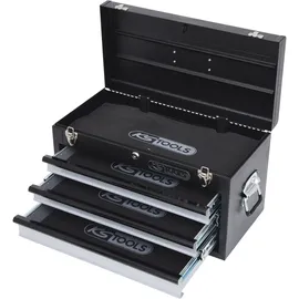 KS Tools Werkzeugtruhe mit 3 Schubladen-schwarz