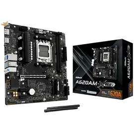 ASRock A620AM-X WiFi AM5 mATX HDMI/DP DDR5
