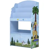 Teamson Kids Kinderbücherregal Sunny Safari 3-stufig Holz mehrfarben