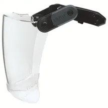 Uvex pronamic 9916001 Schutzvisier inkl. UV-Schutz, mit Antibeschlag-Schutz, mit Antikratz-Schutz Schwarz EN 166:2001, EN 170:2002
