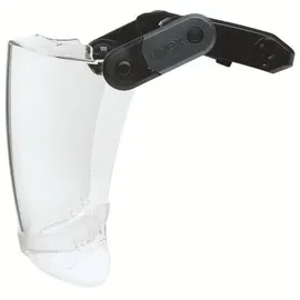 Uvex pronamic 9916001 Schutzvisier inkl. UV-Schutz, mit Antibeschlag-Schutz, mit Antikratz-Schutz Schwarz EN 166:2001, EN 170:2002