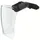 Uvex pronamic 9916001 Schutzvisier inkl. UV-Schutz, mit Antibeschlag-Schutz, mit Antikratz-Schutz Schwarz EN 166:2001, EN 170:2002