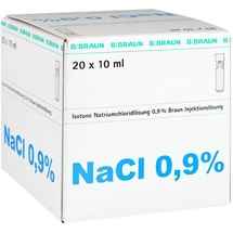 B. Braun Kochsalzlösung 0,9% Miniplasco connect 20 x 10 ml