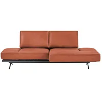 KOINOR Liegensofa  Phoenix ¦ orange ¦ Maße (cm): B: 240 H: 87 T: 132