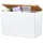 Tesa Baboo Aufbewahrungsbox 24,2 x 10,2 x 16 cm 1-tlg. weiß