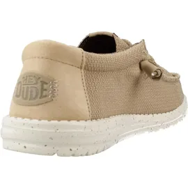 HEYDUDE Wally Sport Mesh Herren Beige/Braun 44