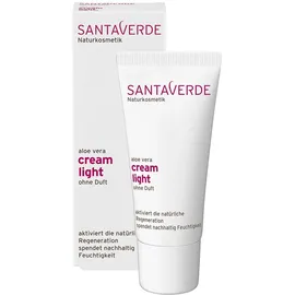 Santaverde Aloe Vera Creme Light ohne Duft 30 ml