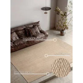 Villeroy & Boch 1851 Jute, Teppich Mirabelle Natur elfenbein), - Weiß