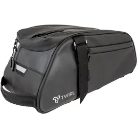 Twirl Fahrradtasche 6 Liter schwarz/grau