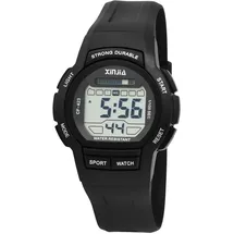 XINJIA Uni Digitaluhr mit Silikonband