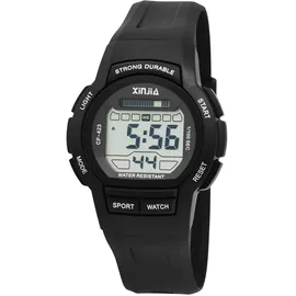 XINJIA Uni Digitaluhr mit Silikonband