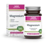 GSE Magnesium Compact, 60 Tabletten hochdosiertes Magnesium aus der Grünalge, BIO-Qualität, 100% vegan und ohne Zusatzstoffe