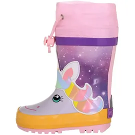 Playshoes Einhorn Gummistiefel lila 27