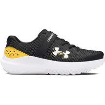 Under Armour Surge 4 AC Laufschuhe Jungen 004 black/taxi/white 33.5