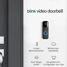 Blink Video Doorbell Schwarz