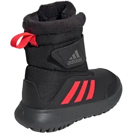 Adidas Winterplay Kids Stiefel Core Black / Solar Red / Iron Metallic 32