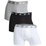 Cristiano Ronaldo CR7 3er Pack Boxershorts Grau/Schwarz/Weiß XL