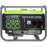 KS BASIC 2200A Stromerzeuger Strom generator Benzin Notstromaggregat 2200 Watt