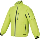 Makita Akku-Klimajacke gelb Größe XL (DFJ212ZXL)