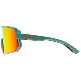 Uvex Sportstyle 235 100% UVA-, B, C Schutz Moss Grapefruit Matt/Red