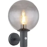 GLOBO Globo, Gartenbeleuchtung, AUssENLEUCHTE EDELSTAHL, 1XE27 LED (E27, IP44)