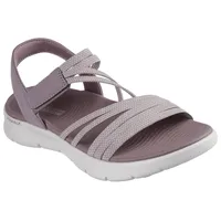 SKECHERS »GO WALK FLEX Sandal Schlupfschuh, Sommerschuh, Plateausandale mit Goga Mat Fußbett