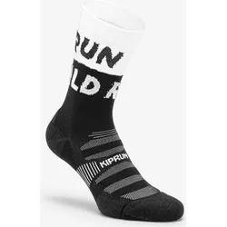 Laufsocken Mid dick - Run 900 weiss/schwarz 43/46