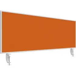 Magnetoplan Tischtrennwand VarioPin - 160x50cm - doppelseitig - 1 Seite Whiteboard-Oberfläche - 1 Seite Filz-Oberfläche