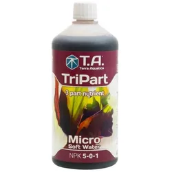 TriPart Micro | Spurenelemente & Mineralstoffe (weiches Wasser) | 1L | Terra Aquatica