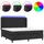 vidaXL Boxspringbett 180 x 200 cm Schwarz