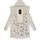Ragwear Damen atmungsaktiver langer Wintermantel in Wollmantel-Optik warme Winterjacke Jannisa Coat YOUMODO Ecru Gr. 4XL - 4XL