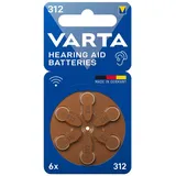Varta Hearing Aid 312 6er Blister