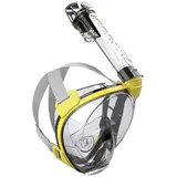Cressi Duke Schnorchelmaske - Clear / Yellow - S-M